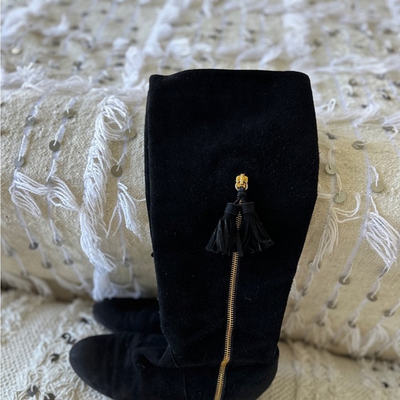 Stuart Weitzman black suede boots - Picture 3 of 8
